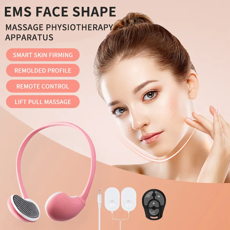 OEM LY506-2 3d لفافة لفّافة الوجه ems led مدلك للوجه أداة رفع لصقات اهتزاز مكافحة الشيخوخة الكهربائية