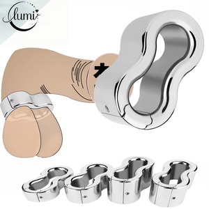 스테인리스 스틸 페니스 링 남성용 정조대 모델 FM49 - Product Image 1