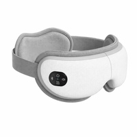 Masseur oculaire électrique avec chauffage, vibrations et musique Bluetooth pour soulager les yeux secs