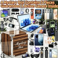 Gegarandeerde actioncam in een grote mystery box met elektronica, inclusief een willekeurige 5G smartphone, smartwatch, laptop, oordopjes en een verrassingscadeau.