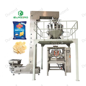 Macchina imballatrice automatica della macchina imballatrice delle patatine fritte di consegna veloce per la macchina imballatrice delle patatine fritte della piantaggine per il sacchetto delle patatine fritte - Product Image 1