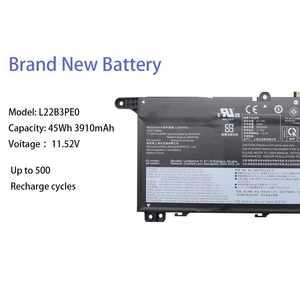 แบตเตอรี่แล็ปท็อป L22B3PE0 45Wh 11.52V สำหรับ Lenovo <span class=keywords><strong>thinkbook</strong></span> <span class=keywords><strong>14</strong></span> G6 IRL K14 G2 IRU <span class=keywords><strong>G3</strong></span> IMU L22L3PE0 L22D3PE0 L22M4PE0 - Product Image 2