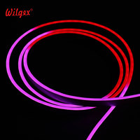 Nouveau Néon LED Flexible Mini Ultra-Étroit IP65 Pixel RGB 24V avec Contrôle Intelligent, Courant Constant IC, Lumière Uniforme et Surface Diffuse en Silicone