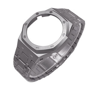 Drop Shipping GA2100 Mod Kit Pièces de montre-bracelet en acier inoxydable avec boîtier en métal pour <span class=keywords><strong>GA</strong></span>-<span class=keywords><strong>2100</strong></span> <span class=keywords><strong>GA</strong></span>-2110 montres <span class=keywords><strong>GA</strong></span>-B2100 - Product Image 2