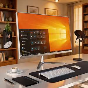 Computadora <span class=keywords><strong>de</strong></span> Escritorio Todo en Uno a <span class=keywords><strong>Precio</strong></span> <span class=keywords><strong>de</strong></span> Fábrica, Pantalla <span class=keywords><strong>de</strong></span> 23.8 Pulgadas, Procesador Rápido i3 i5 i7 i9, <span class=keywords><strong>PC</strong></span> <span class=keywords><strong>de</strong></span> Escritorio AIO - Product Image 1