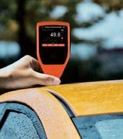 Jauge d'épaisseur de peinture numérique portative, testeur d'épaisseur de film de peinture automobile portable pour métaux ferreux et non ferreux