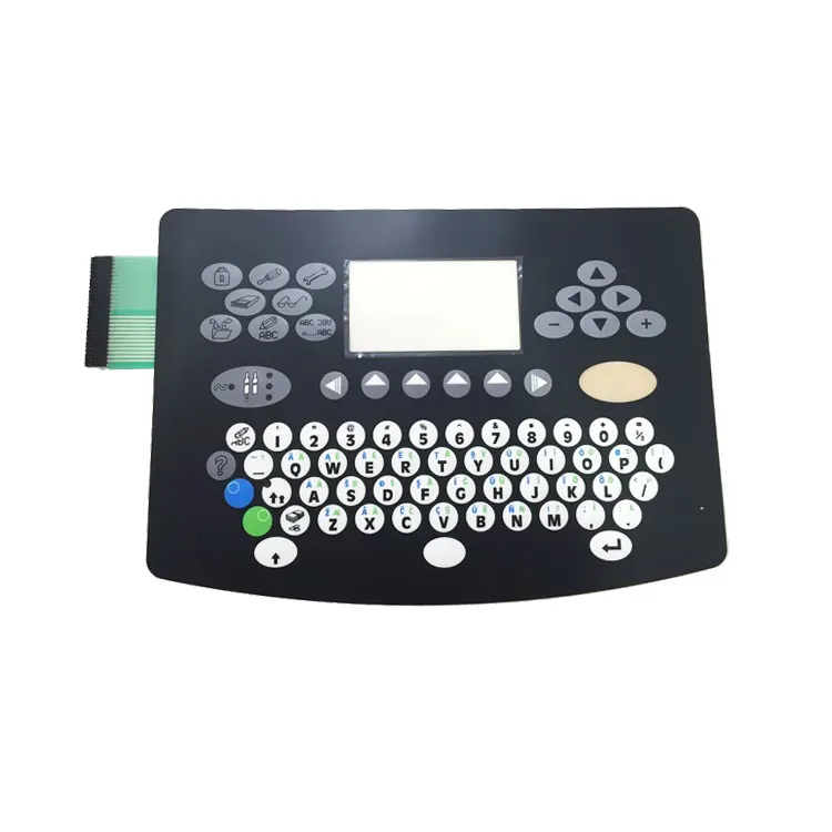 Membrane de clavier Domino 37726 pour imprimante de codage à jet d'encre Domino A200 A300 A400