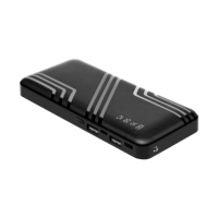 Batterie externe à charge rapide 10000 mAh avec lampe torche LED, chargeur portable haute capacité, station d'alimentation