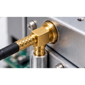 Raccord et connecteur hydrauliques coudés à angle droit en laiton durable pour systèmes résistants à la corrosion - Product Image 2