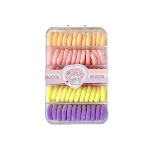 Iwoo – attaches pour cheveux pour enfants, bandes élastiques en velours couleur bonbon, 15x5cm, usage quotidien - Product Image 5