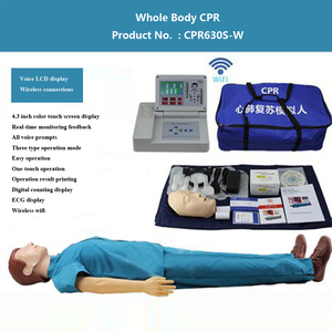 Manichino CPR per Adulti con Schermo a Colori da 4,3 Pollici e Wi-Fi, Modello a Corpo Intero per Addestramento al Primo Soccorso - Product Image 2