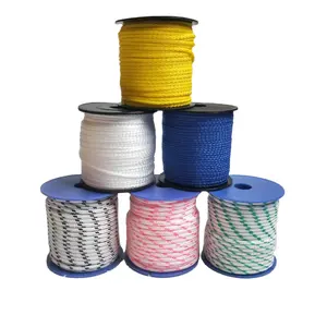 Polypropylene Rope Solid Woven String For Crafts Suitable For Tent Garden Clothing Lines And Outdoor Tarps