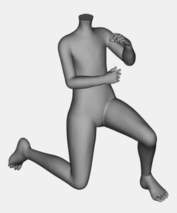 <span class=keywords><strong>Mannequin</strong></span> de femme en résine plastique durable personnalisé revêtement en fibre de verre robe torse factice pour magasin de vêtements - Product Image 2