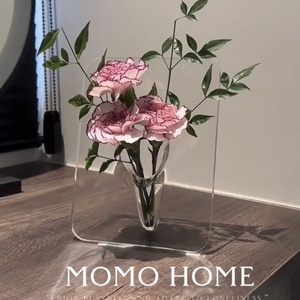 Vaso da tavolo in acrilico trasparente di tendenza 2025 moderno Design nordico <span class=keywords><strong>Chic</strong></span> elegante decorazione per la <span class=keywords><strong>casa</strong></span> per salotti minimalisti - Product Image 3