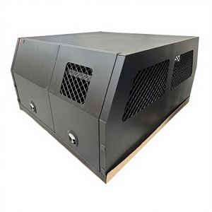 700mm -1800mmAluminum Ute Tray Canopy <b>with</b> Dog <b>Box</b> and Toolbox for Pickup Truck - Product Image 1