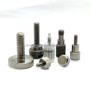 YuFu personnalisé en acier inoxydable bouton moleté vis à oreilles en laiton 1/4 ''m2 M3 M4 M5 M6 M8 <span class=keywords><strong>5</strong></span>/16 18 clé entraînement filetage écrou vis à oreilles - Product Image 2