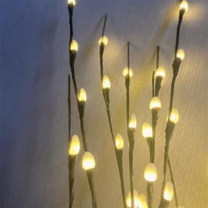 Bestseller Led dekorative Lichter 80 144 LED Natur <span class=keywords><strong>Pussy</strong></span> <span class=keywords><strong>Willow</strong></span> Branch 3 4 Ft Höhe für Home Party dekorativ - Product Image 4
