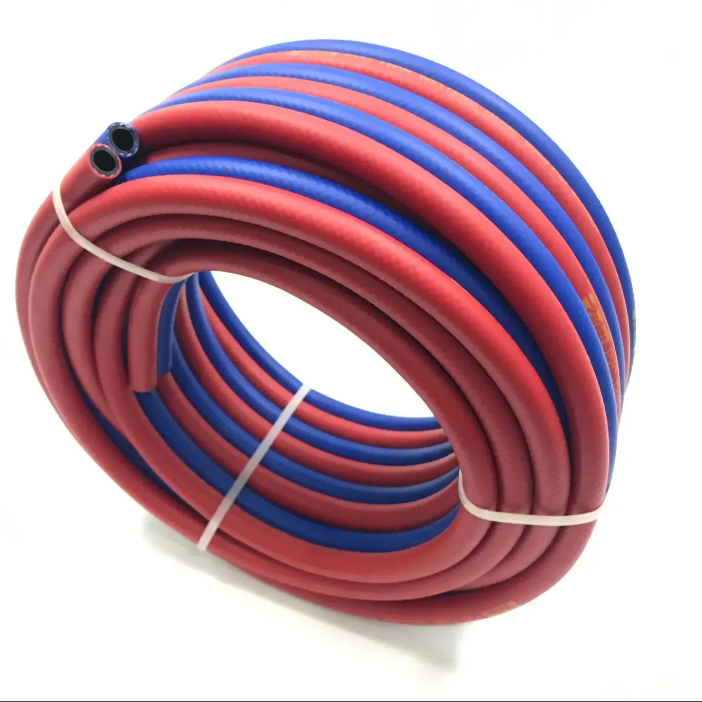 1/4 Inch x 50 FT 20 Bar High Pressure PVC Twin Welding Hose For Air Compressor Retractable