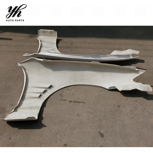 Guardabarros Delanteros de Fibra de Vidrio Blanco de Alta Calidad (Par) para S15, Marca YH, Personalizados para Auto, 1 Año de Garantía - Product Image 6