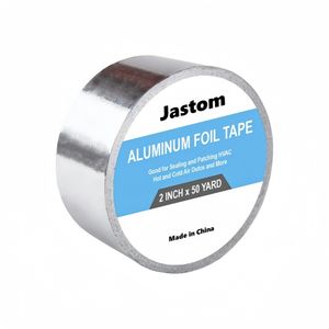 Nastro in Tessuto di Fibra di Vetro Rivestito con Logo Personalizzato 0,2mm Materiali Ausiliari Riflettenti in Foglio di Alluminio Taglio a Caldo per Imballaggio - Product Image 4