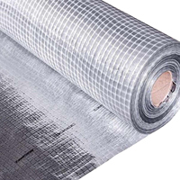 Isolation en aluminium et maille PE Kingway - 1,5x50m Divers types de produits composites en aluminium