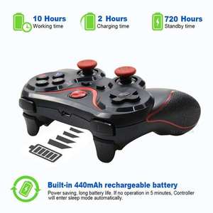 Chất lượng cao không dây phím điều khiển gamepad trò chơi điều khiển cho IOS Android điện thoại PC PS3 - Product Image 6