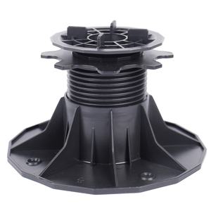 Pieds de nivellement auto-nivelants en PP recyclé pour carrelage, réglables en hauteur, XF-T204D-2 75-155 mm, pour extérieur, modernes - Product Image 1