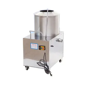 Commercial Electric Potato Carrot Peeling Machine Stainless Steel Potato Washing And Peeling Machine