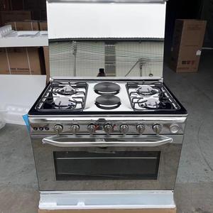 <span class=keywords><strong>J</strong></span> Appareils ménagers 4 gaz 2 four électrique en acier inoxydable cuisinière avec four à gaz offre spéciale four à <span class=keywords><strong>pizza</strong></span> cuisinière - Product Image 2
