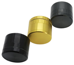 Accesorio para Fumar, Triturador de Cigarrillos de Metal de Aleación de Aluminio, Manual, de 63 mm, Cuatro Capas, Degradado de Color - Product Image 5