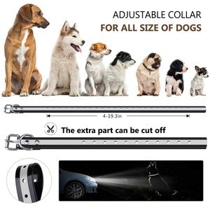 थोक कस्टम सर्वश्रेष्ठ कुत्ता बार्किंग कॉलर पुश बटन बीप कंपन झटका दूरस्थ कुत्ते प्रशिक्षण कॉलर के साथ - Product Image 6