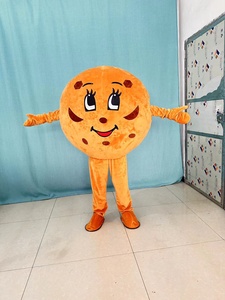 Funtoys personalizado Chocolate galletas <span class=keywords><strong>galleta</strong></span> Donut mascota <span class=keywords><strong>disfraz</strong></span> para adultos Halloween cumpleaños fiesta dibujos animados Cosplay - Product Image 2