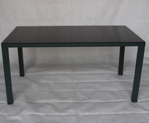 <span class=keywords><strong>Table</strong></span> à manger moderne Matériau aluminium <span class=keywords><strong>Table</strong></span> d'extension <span class=keywords><strong>avec</strong></span> DPC/<span class=keywords><strong>verre</strong></span>/plastique bois/aluminium pour jardin Mobilier d'extérieur - Product Image 6