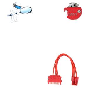 V013PRO 1X <span class=keywords><strong>PCI</strong></span>-E <span class=keywords><strong>X16</strong></span> PCIE Riser Full Red GPU 6Pin Cable adaptador USB3.0 <span class=keywords><strong>PCI</strong></span> <span class=keywords><strong>Express</strong></span> <span class=keywords><strong>Tarjeta</strong></span> vertical <span class=keywords><strong>de</strong></span> extensión - Product Image 3