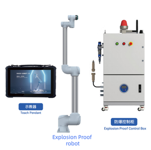 หุ่นยนต์โคบอท ATEX ขนาด 16 กก. ระยะเอื้อม 2000 มม. พร้อม PLC และมอเตอร์ |   แขนหุ่นยนต์ความแม่นยำสูง<span class=keywords><strong>ส</strong></span>ำหรับพื้นที่อันตรายในอุต<span class=keywords><strong>ส</strong></span>าหกรรมน้ำมัน ก๊าซ และเคมี แบบ OEM - Product Image 5