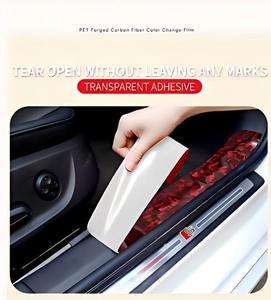 Hot Sale Full body car Protection Film high quality forged carbon fiber Factory 1.52*17m PET car vinyl <b>wrap</b> <b>rolls</b> for car - Product Image 4