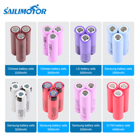 2025 Vente Chaude Sailimotor 72v 48v 52v 60v 20ah 20.8ah 30ah Triangle Vélo Électrique Lithium Ion Pack