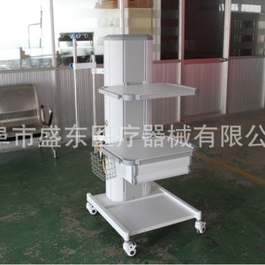 Carro de ordenador médico SHD-1127-2, torre endoscópica móvil para uso hospitalario con sistema de suspensión - Product Image 5