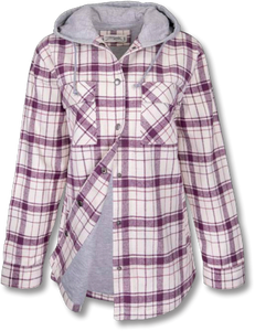 Veste d'hiver à capuche pour <span class=keywords><strong>femme</strong></span> avec logo frontal, fermeture boutonnée, tissu doux en polyester/coton, respirant, écologique, pour l'extérieur - Product Image 4