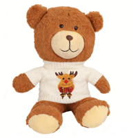 MSYO-T-shirt pull en peluche unisexe, 30cm, avec logo personnalisé, pour cadeau de Noël, à l'échelle 1:6