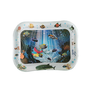 Inflable Tummy Time Premium niños pequeños agua Mat plástico PVC bebés agua juego Mat CE - Product Image 4