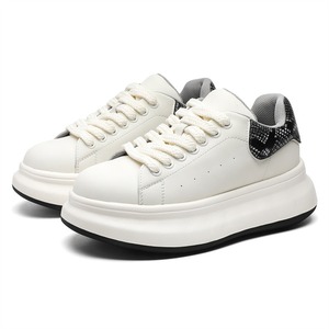 Zapatillas Blancas con Plataforma de 6 cm para Primavera 2025, Perfectas para Hombres y Mujeres, Cómodas, Casuales, para Parejas, con Suela Gruesa - Product Image 5