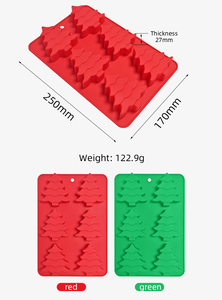 แม่พิมพ์ซิ<span class=keywords><strong>ล</strong></span>ิโคนรูปต้นคริสต์มาส 3 มิติ แบบไม่ติดกระทะ สำหรับทำเค้ก เทียน ช็อกโกแลต สบู่ อุปกรณ์ทำขนม DIY ของชำร่วยงานปาร์ตี้ อุปกรณ์ทำขนมสำหรับเทศกาล - Product Image 3