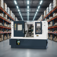 Tour CNC à lit incliné automatique avec tourelle porte-outils 8t/12t – Centre d'usinage et de tournage CNC pour métaux