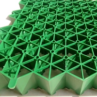 Grille de pavage en plastique pour gravier, grille de gazon, géogrille, pavés de stabilisation du sol pour allées, remplissage de béton