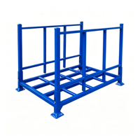 Étagères portables empilables et pliables en tissu pour entrepôt, agriculture, rayonnage, étagères galvanisées pour pneus de chambre froide