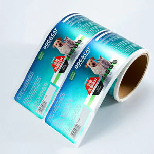 Özel Pet gıda kavanozu etiket etiket CMYK parlak laminasyon konserve kediler köpekler gıda etiketleri - Product Image 1
