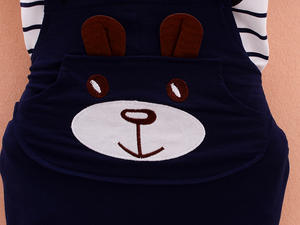 Vêtements pour enfants en gros, vêtements pour bébés garçons, ensembles de pantalons noirs à manches courtes pour l'été - Product Image 6