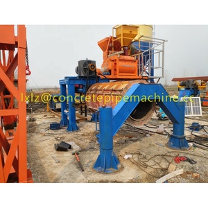 Machine/Ligne de production de tuyaux de drainage en béton préfabriqué à rouleaux de suspension avec moteur de 15 kW - Product Image 2