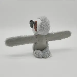 لعبة مبتكرة من القطيفة ، عناق النمر القطني والكسلان للترويج للحيوانات المحشوة - Product Image 2